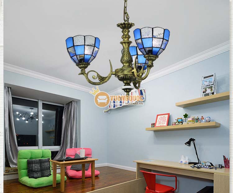 Đèn chùm trang trí Tiffany Yb207-5